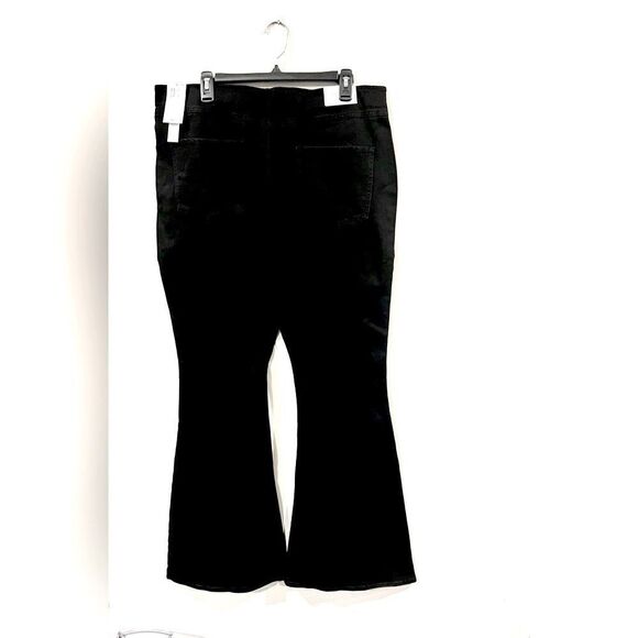 TINSELTOWN Womens Black size 11 Stretch Juniors' Pull-On Flare Jeans bla… - Picture 4 of 8
